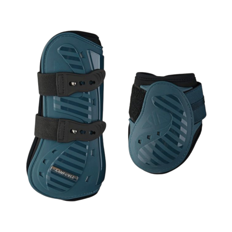 Lami-cell - Aurora blue gaiters and fetlock guards