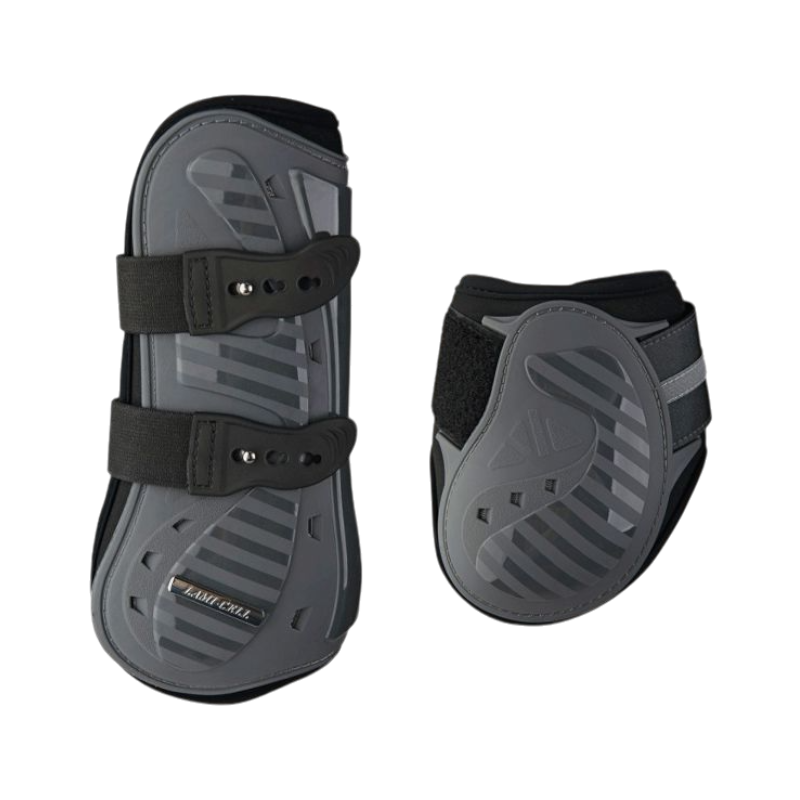 Lami-cell - Aurora dark gray gaiters and fetlock guards