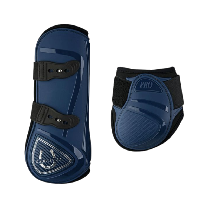 Lami-cell - Atol blue gaiters and fetlock protectors