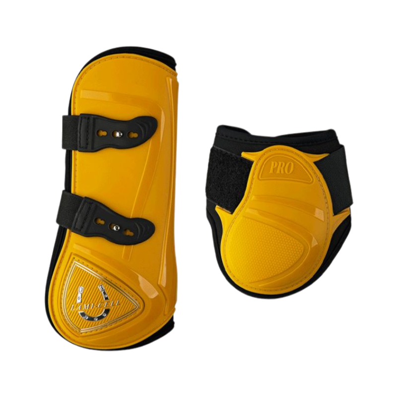 Lami-cell - Golden honey gaiters and fetlock guards