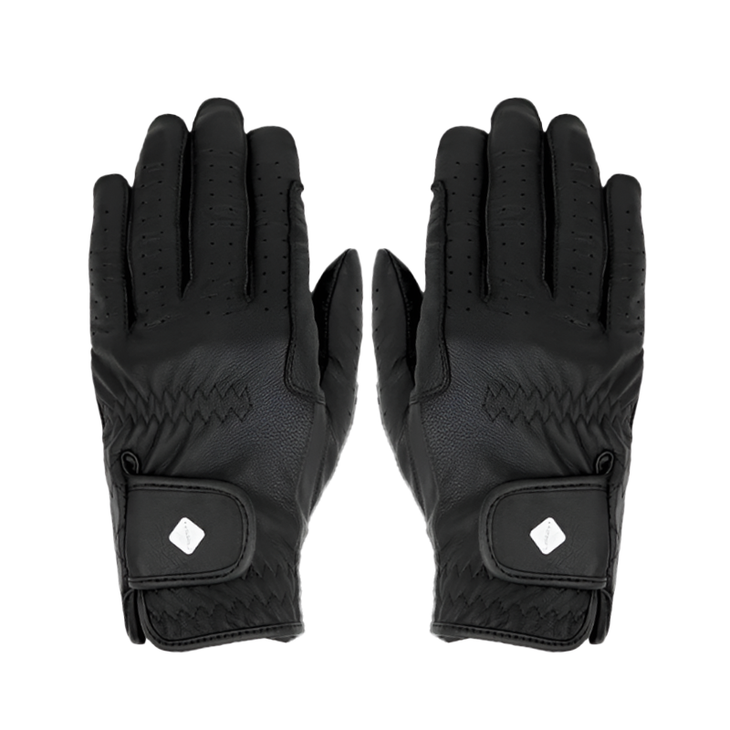 LeMieux - Gants d'équitation Classic en cuir noir