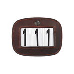 LeMieux - Brown leather saddle pad number holder | - Ohlala