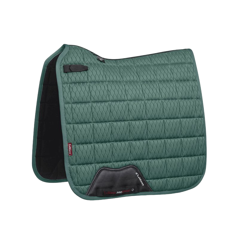 LeMieux - Tapis de dressage Carbon Mesh Air vert | - Ohlala