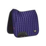 LeMieux - Loire Memory Satin violet dressage pad | - Ohlala