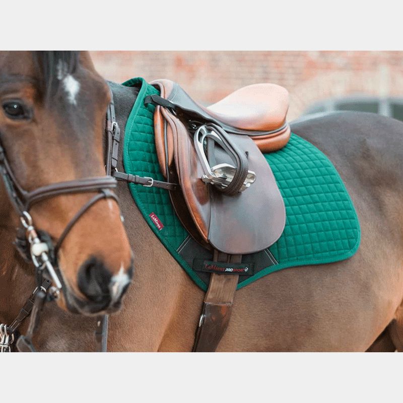 LeMieux - Tapis de selle Close Contact Square vert | - Ohlala