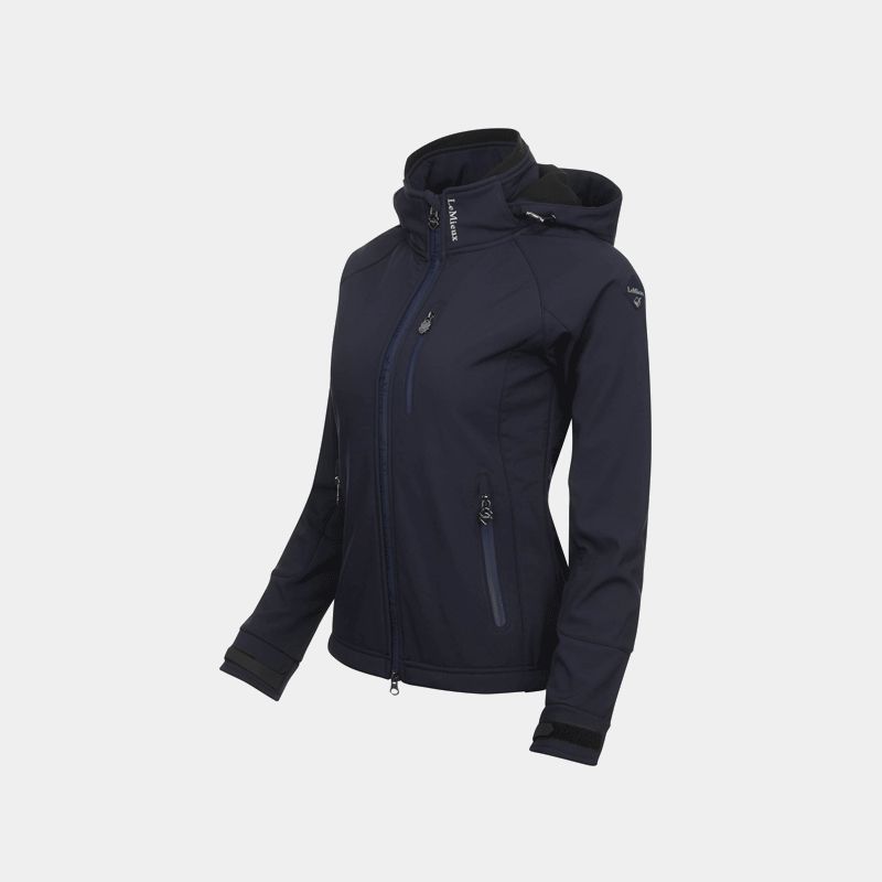 LeMieux - Veste Soft Shell Elite femme marine | - Ohlala