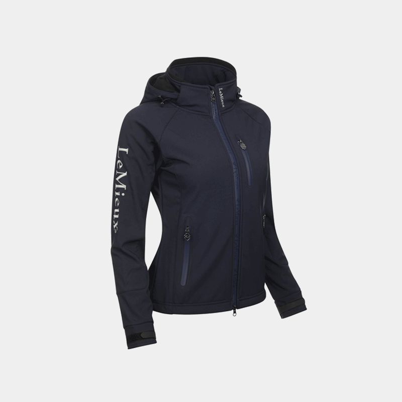 LeMieux - Veste Soft Shell Elite femme marine | - Ohlala