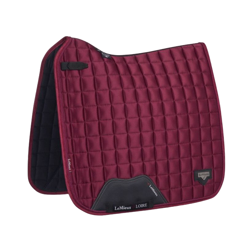 LeMieux - Tapis de dressage Loire Classic Square Mulberry | - Ohlala