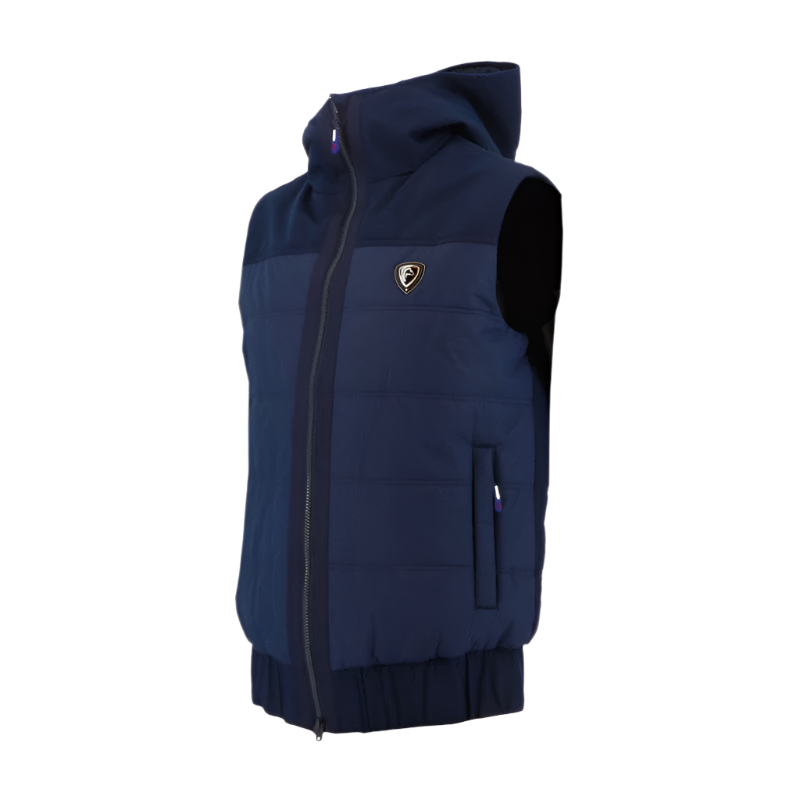 Equithème - Veste sans manches homme matelassé leny marine