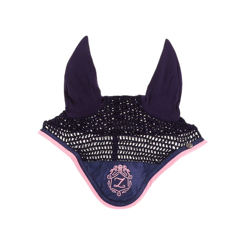 Zoé's ponies - Short hat for horses #Teamlesponeysdezoé navy/pink