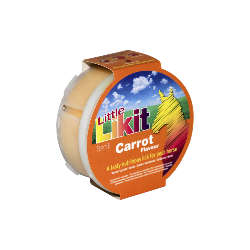 Likit - Carrot stone treat for horses 250 g