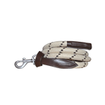 Canter - Longe en corde bouclerie argent beige | - Ohlala