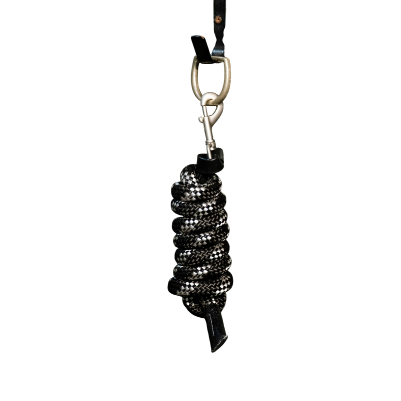 Horseware - Longe Lead zwart/zilver | - Ohlala