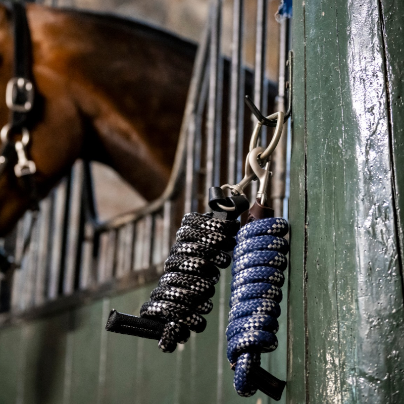 Horseware - Longe Lead zwart/zilver | - Ohlala