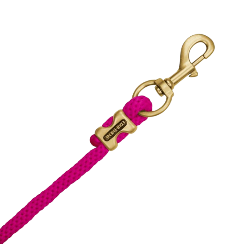 Equithème - Longe d'attache fuchsia | - Ohlala