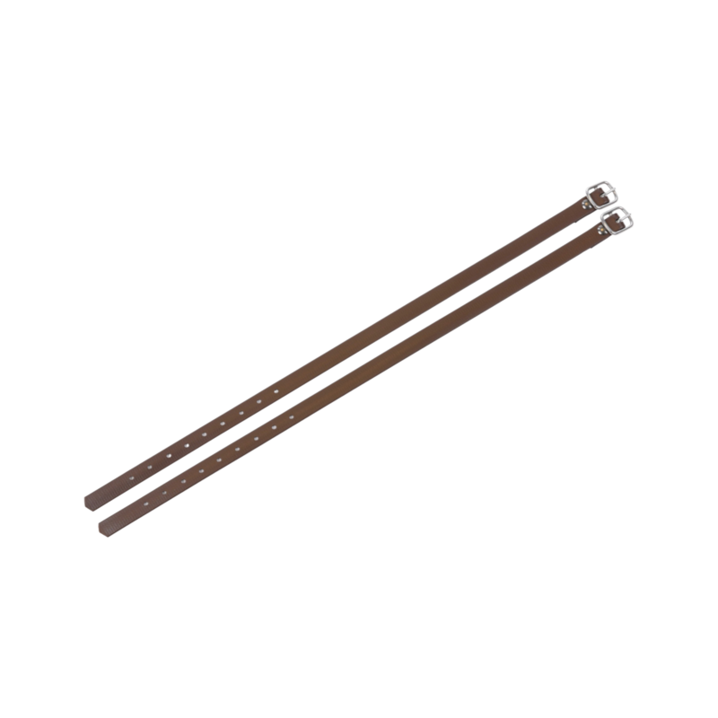 Metalab - Courroies d'éperons Flexicare marron