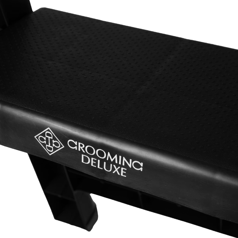 Grooming Deluxe - Escalón plegable negro