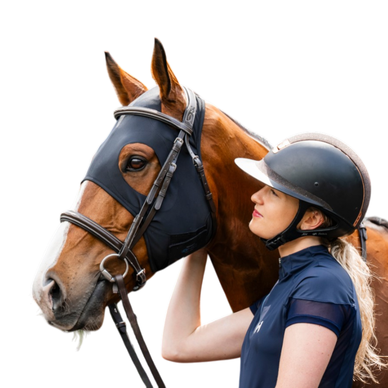 Horseware - Masque anti-stress Iconic noir | - Ohlala