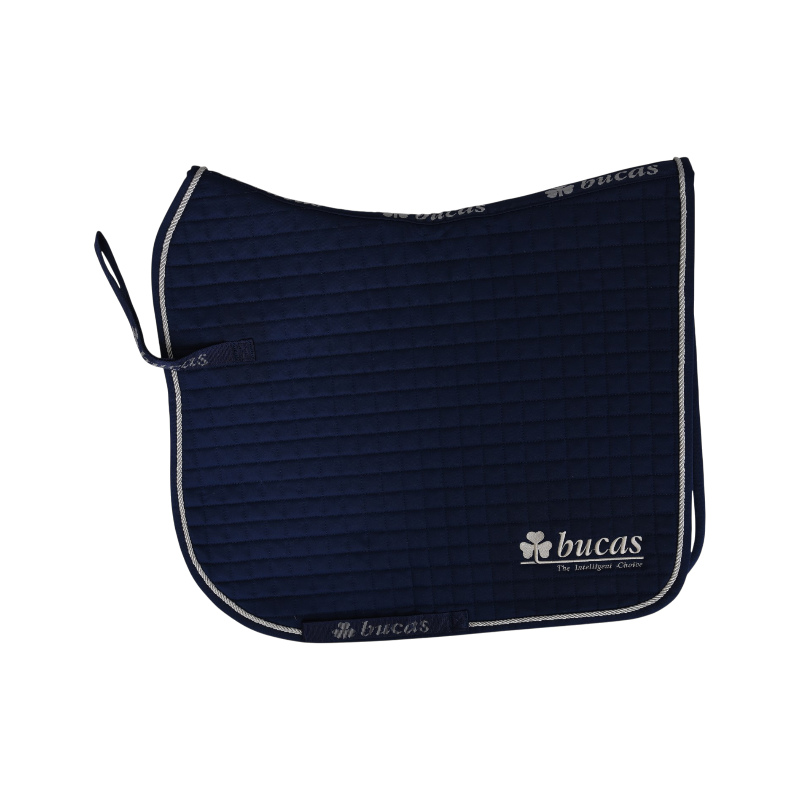 Bucas - Max Dressage Pad Bucas Logo Black/Silver