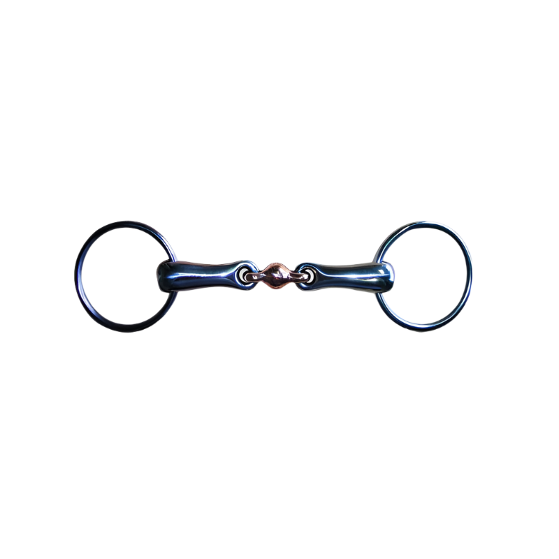Metalab - Double-jointed two-ring bit with copper ball