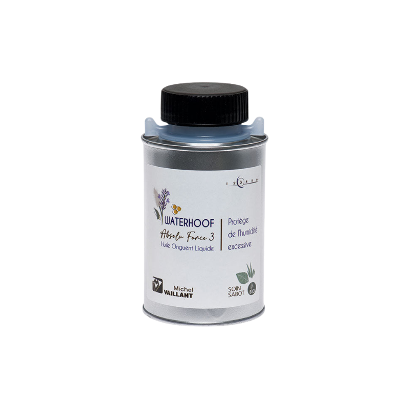 Michel Vaillant - Absolute Waterhoof organic hoof oil with applicator