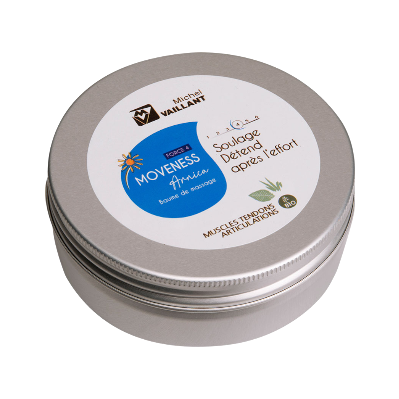 Michel Vaillant - Organic arnica recovery massage balm Moveness