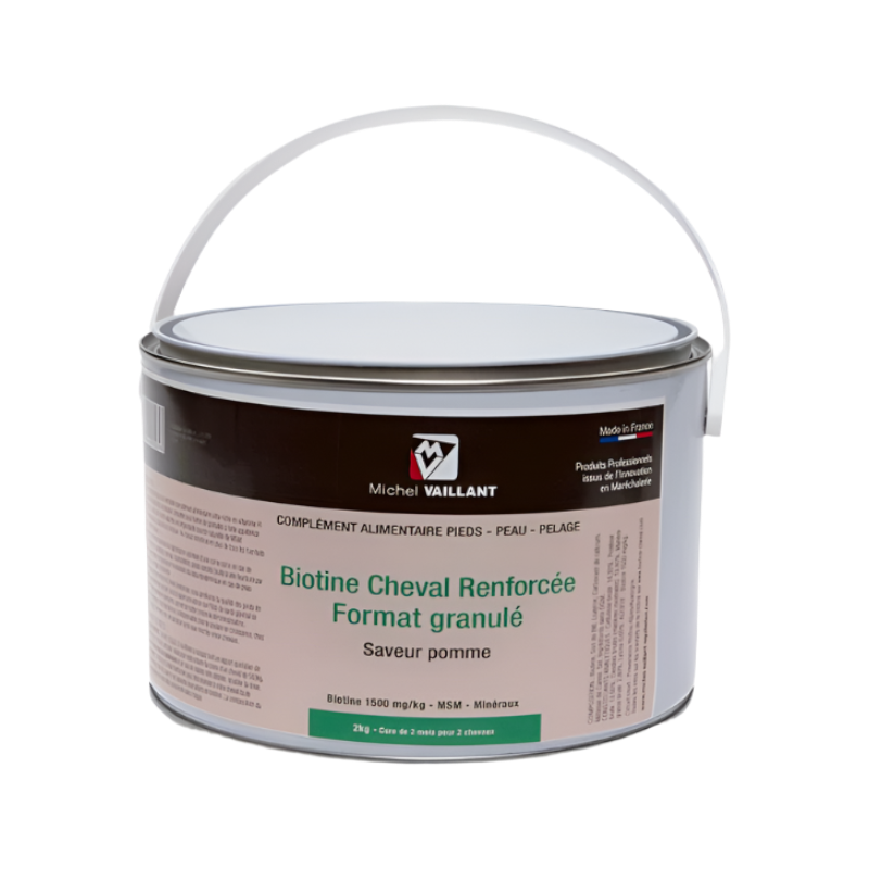 Michel Vaillant - Food supplement for biotin pellet hubs