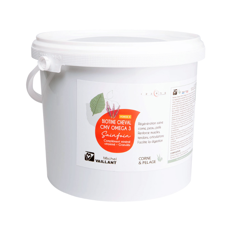 Michel Vaillant - Complément alimentaire granulés pour sabot Biotine CMV Oméga 3