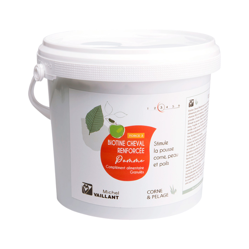 Michel Vaillant - Granulated food supplement for hoof and skin Reinforced apple biotin