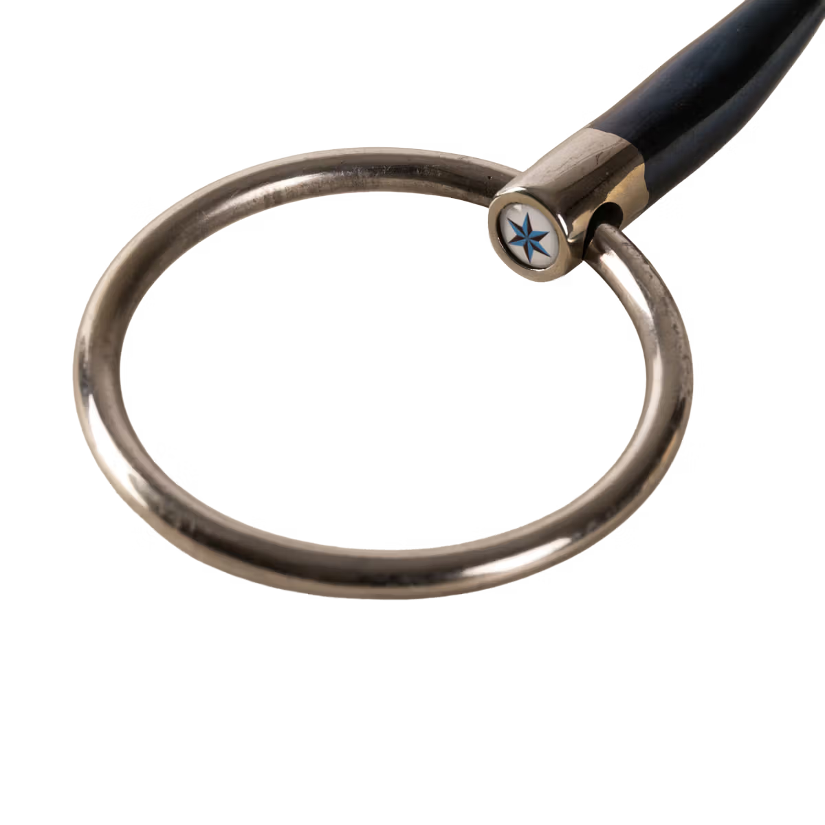 Velari  - Mors à anneaux double brisure en fer doux 16mm | - Ohlala