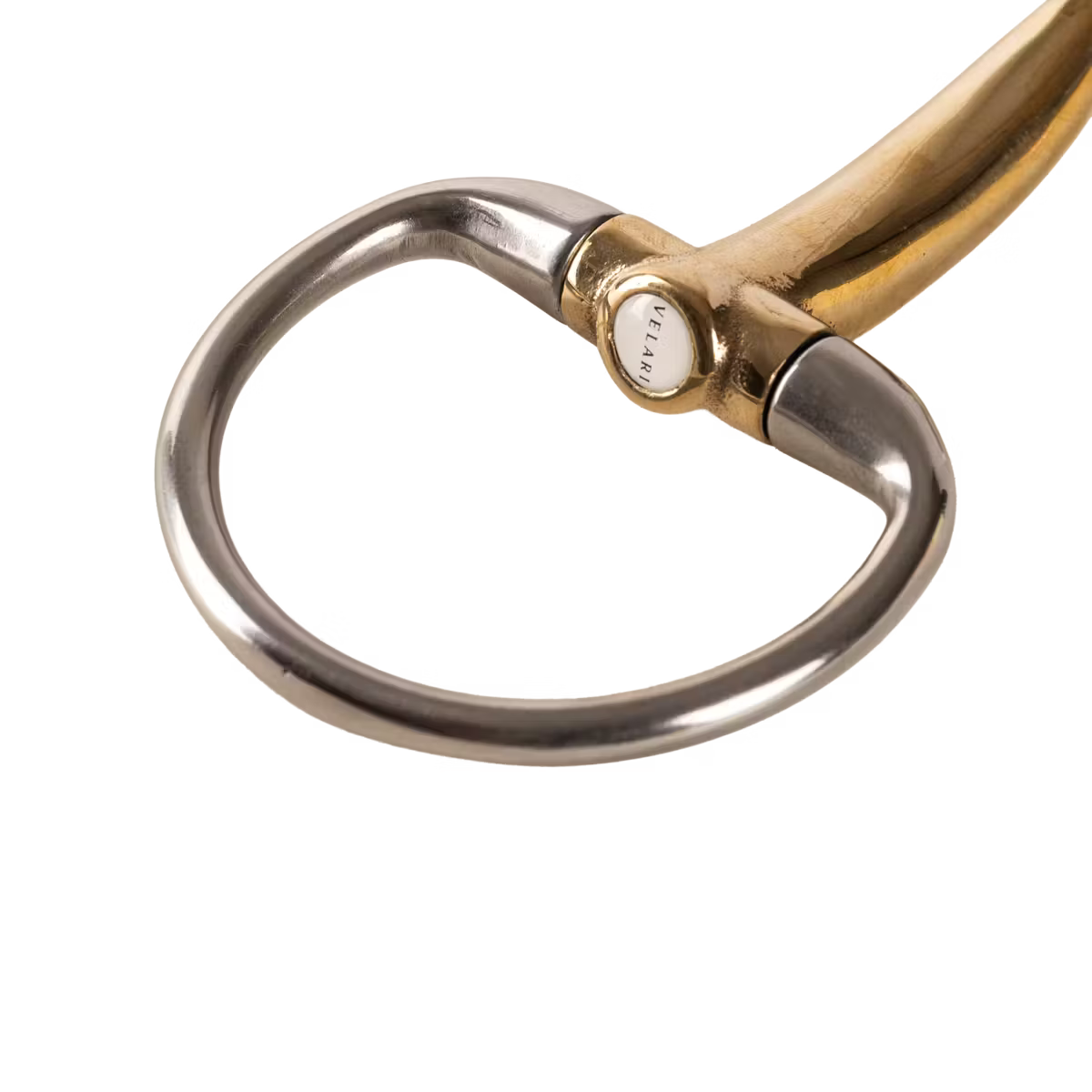 Velari  - Mors à olive double brisure en cuivre doux 16mm | - Ohlala