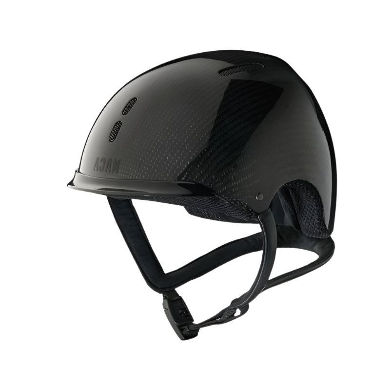 NACA - Gravity S riding helmet without visor carbon glossy black