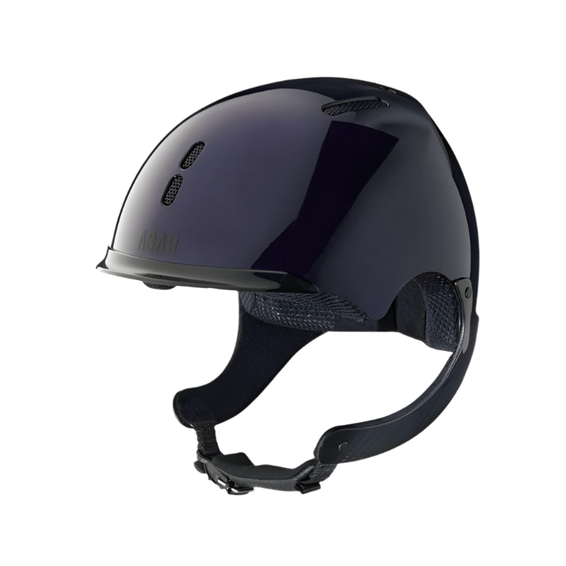 NACA - Casque d'équitation Gravity XP sans visière brillant bleu