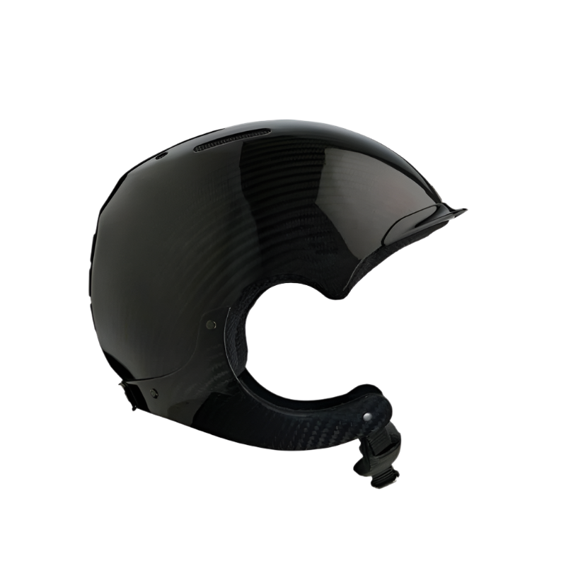 NACA - Gravity XP riding helmet without visor carbon glossy black