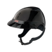 NACA - Casco da equitazione Gravity XP visiera polo carbon lucido nero | - Ohlala