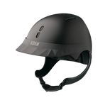 NACA - Casco da equitazione Gravity XP visiera standard matt nero onice | - Ohlala