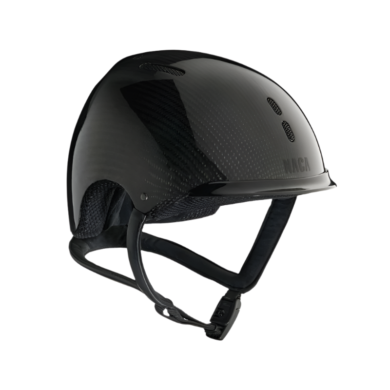 NACA - Gravity S riding helmet without visor carbon glossy black