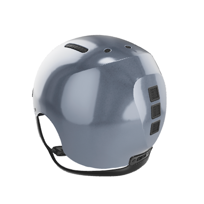 NACA - Casque d'équitation sans visière Gravity S brillant gris graphite | - Ohlala