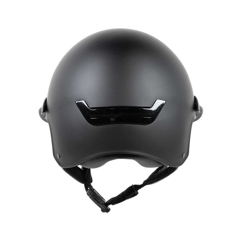 NACA - Capacete de equitação viseira polo Comète S preto mate | - Ohlala