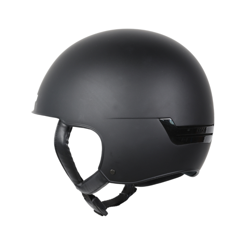 NACA - Visorless riding hat Comète S matte black | - Ohlala