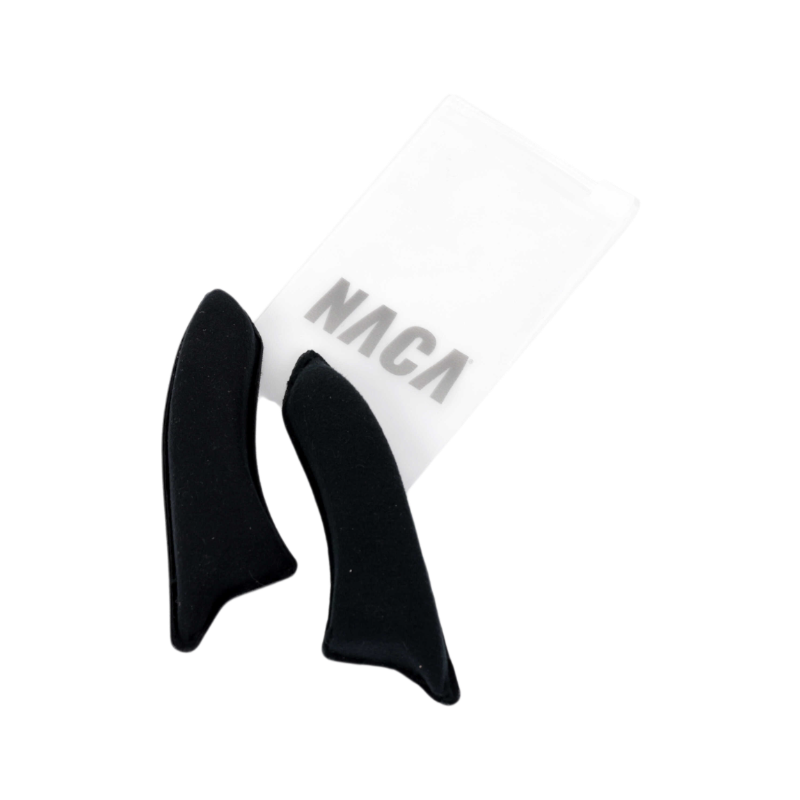 NACA - Comète XP ヘルメット用チークパッド ブラック | - Ohlala