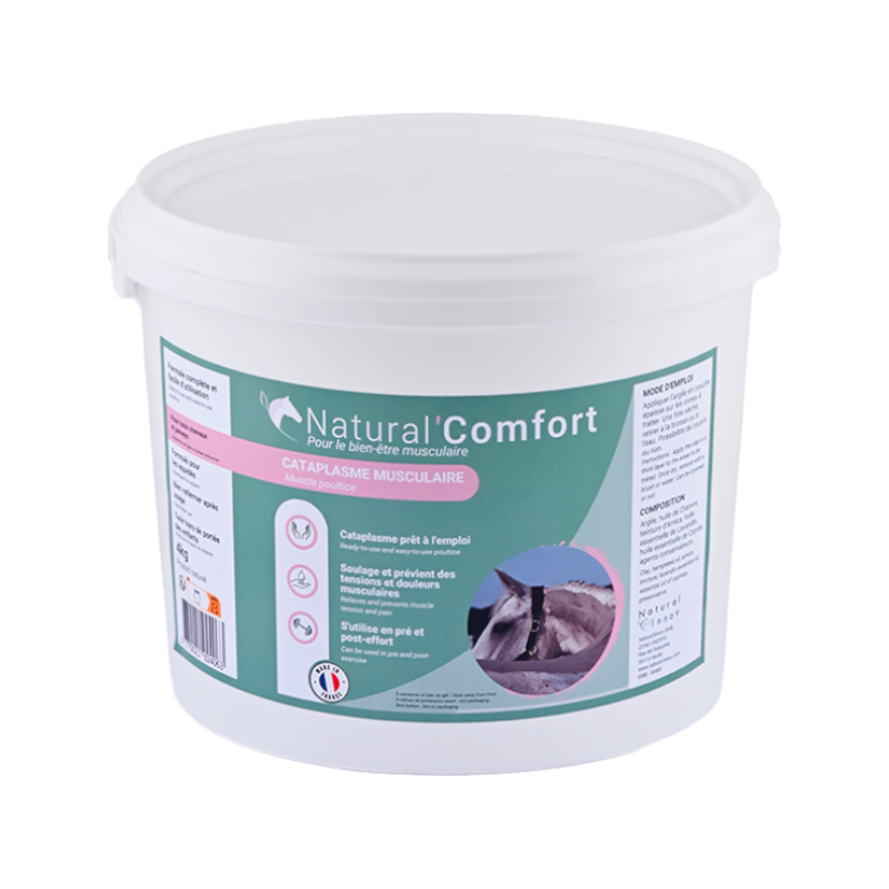 Natural' Innov - Green clay tensions and muscle pain Natural'Comfort