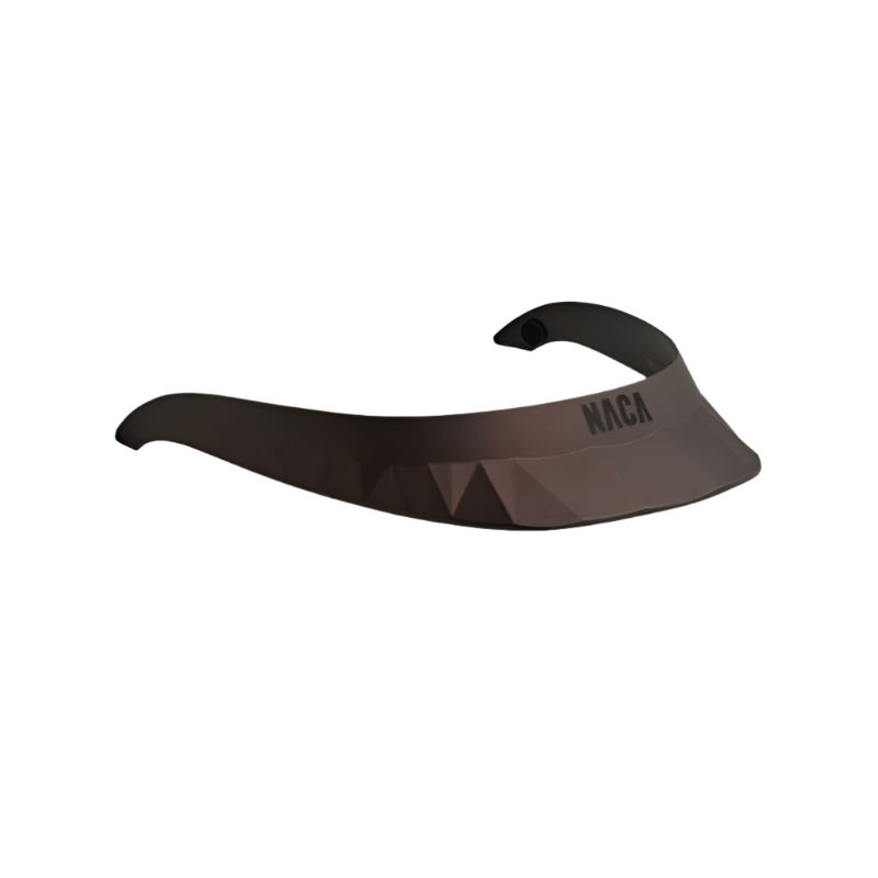 NACA - Standard visor matt plum/black logo