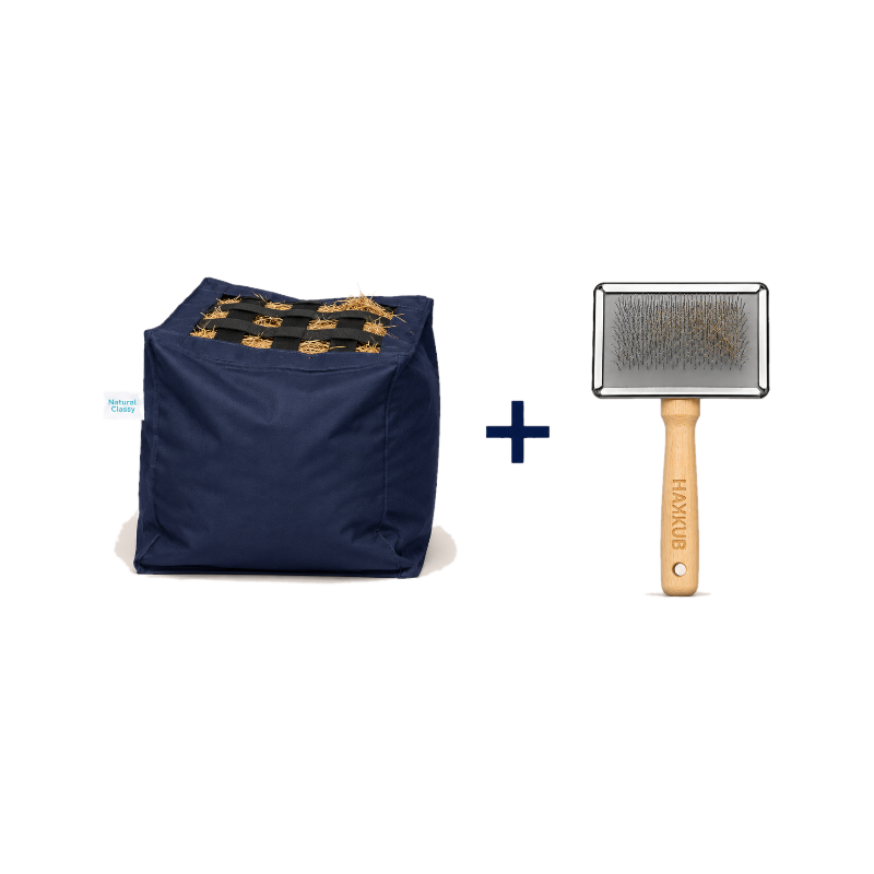 Natural' Innov - Pack Natural'Kub + Natural'Brush granatowy
