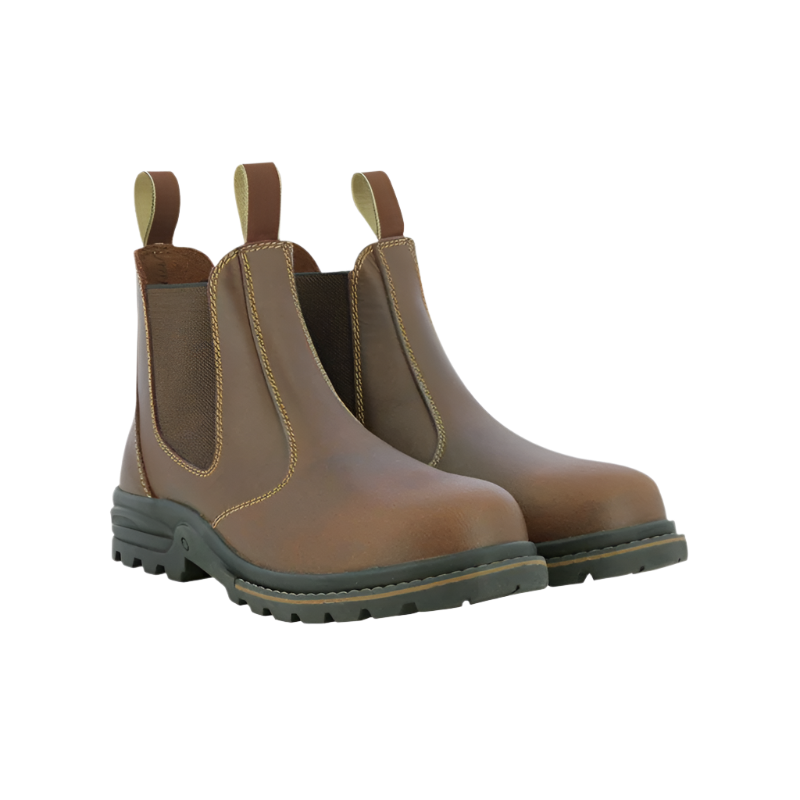 Norton - Brown safety boots