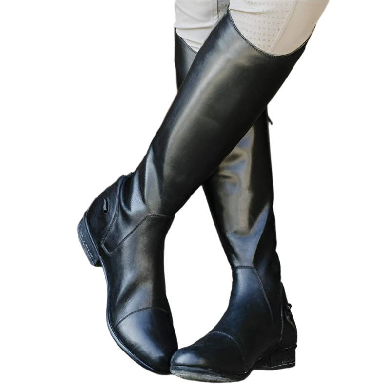 Norton - Forall black leather riding boots