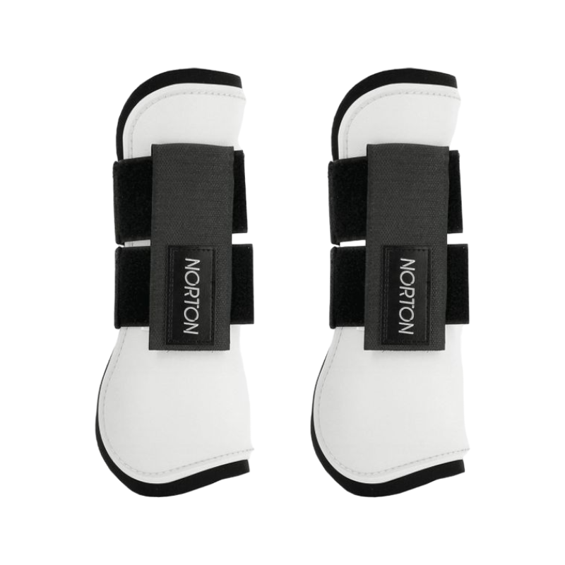 Norton - White comfort horse gaiters