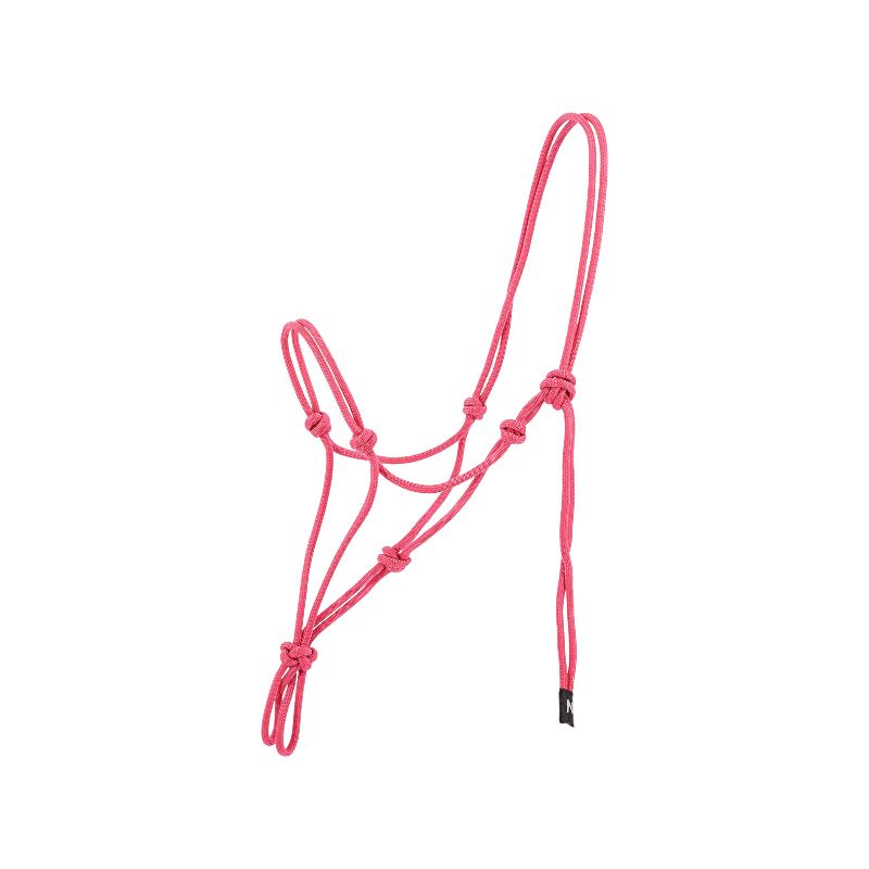 Norton - Jáquima etológica de nylon rosa viejo