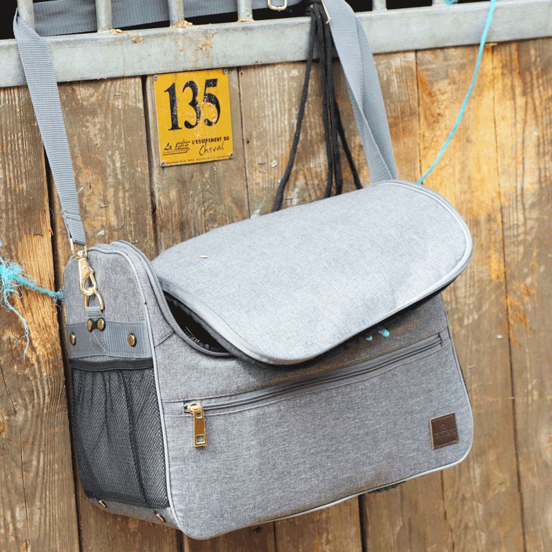 Kentucky Horsewear - Sac de pansage gris | - Ohlala