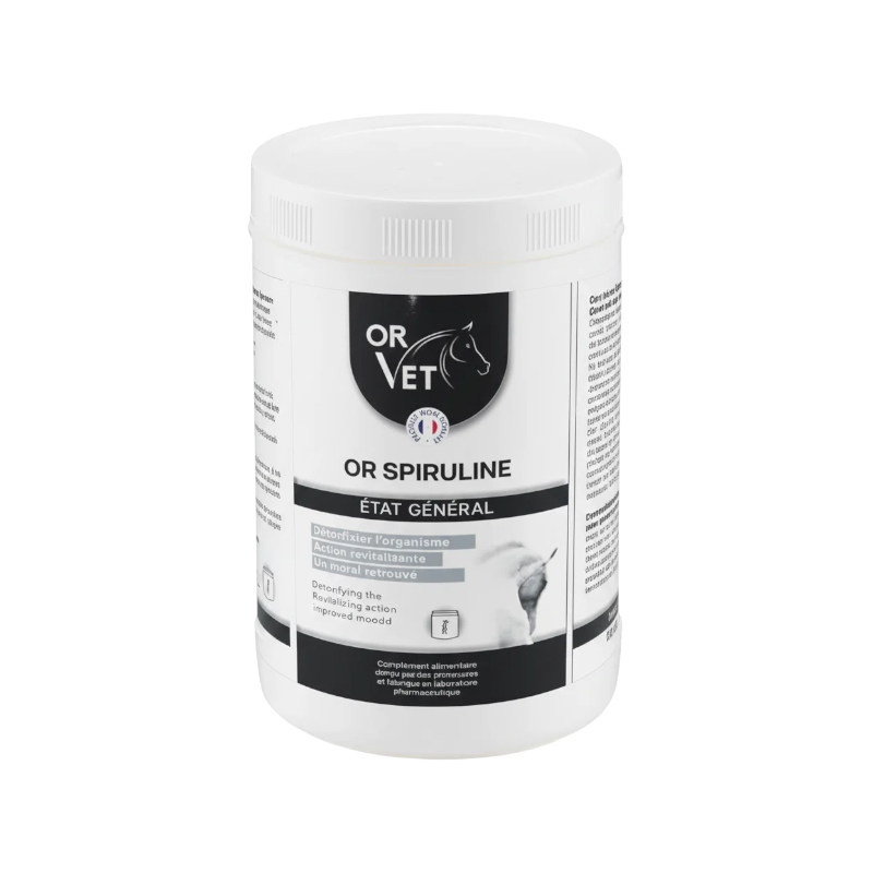 OR VET - Suplemento alimentar desintoxicante Spirulina